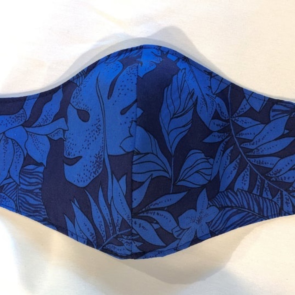 Bahama Blue Washable Face Mask